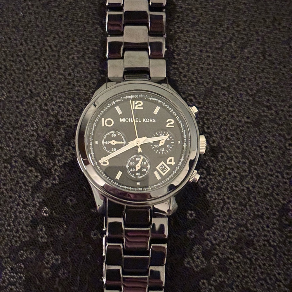 MICHAEL Michael Kors Black Chronograph Watch